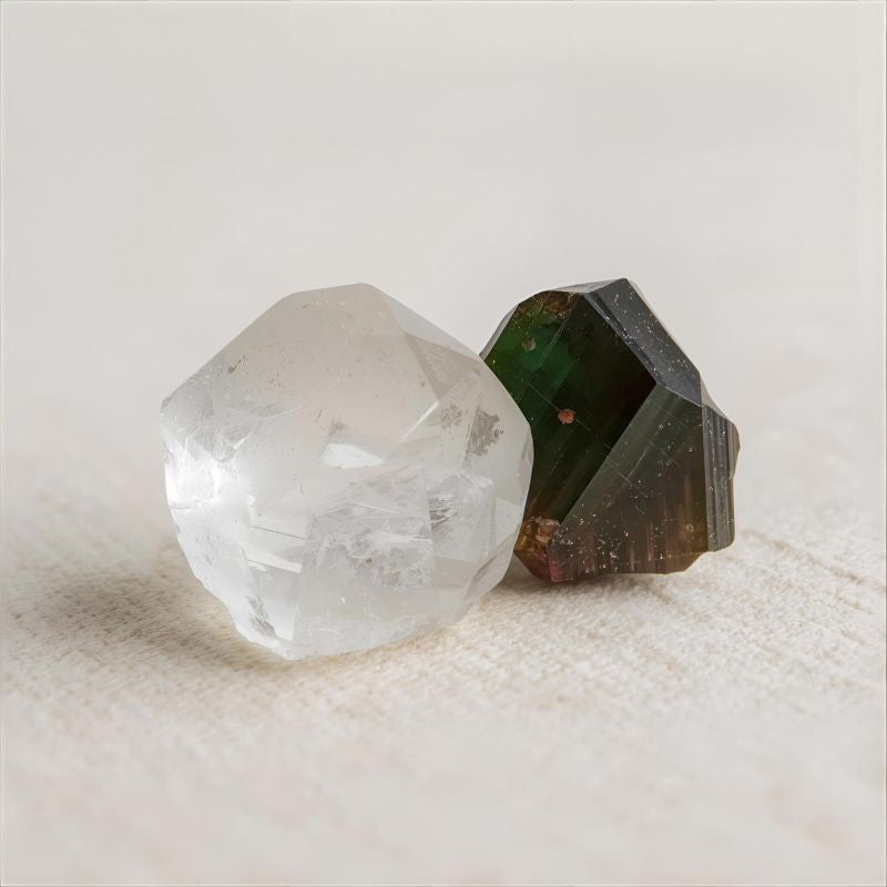 Bergkristall und Turmalin – Klarheit und Schutz