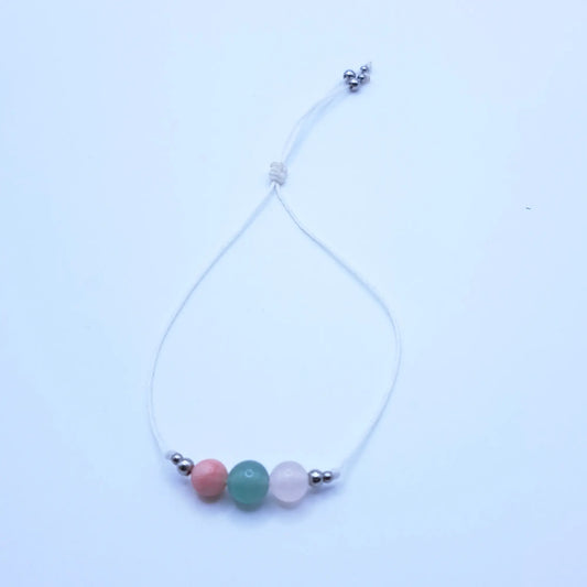 Heilsteinarmband Althea –  Herz & Nähe