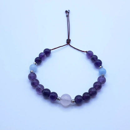 Perlenarmband Caelia – Gleichgewicht & Vertrauen