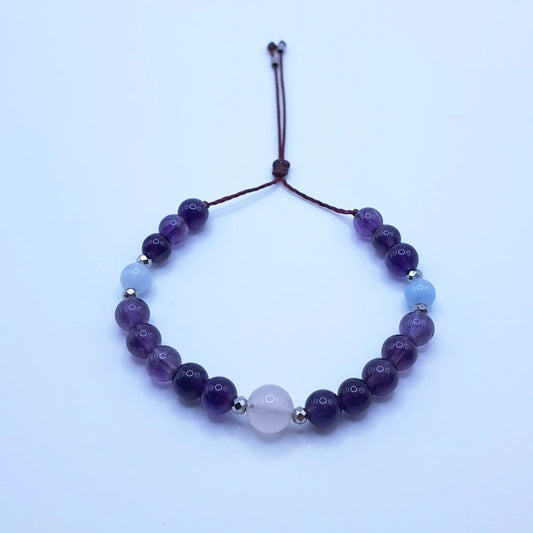 Perlenarmband Caelia – Gleichgewicht & Vertrauen