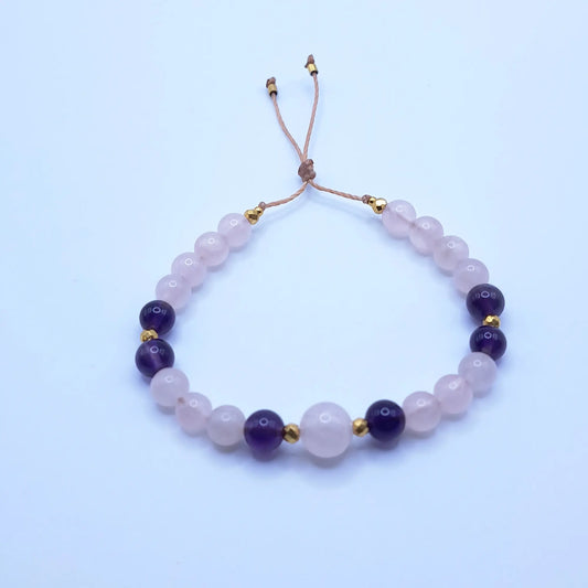 Perlenarmband Mirava – Vertrauen & Balance