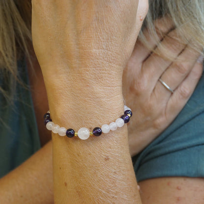 Perlenarmband Mirava – Vertrauen & Balance
