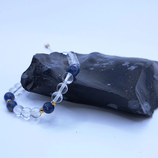 Perlenarmband Thalina – Klarheit & Orientierung