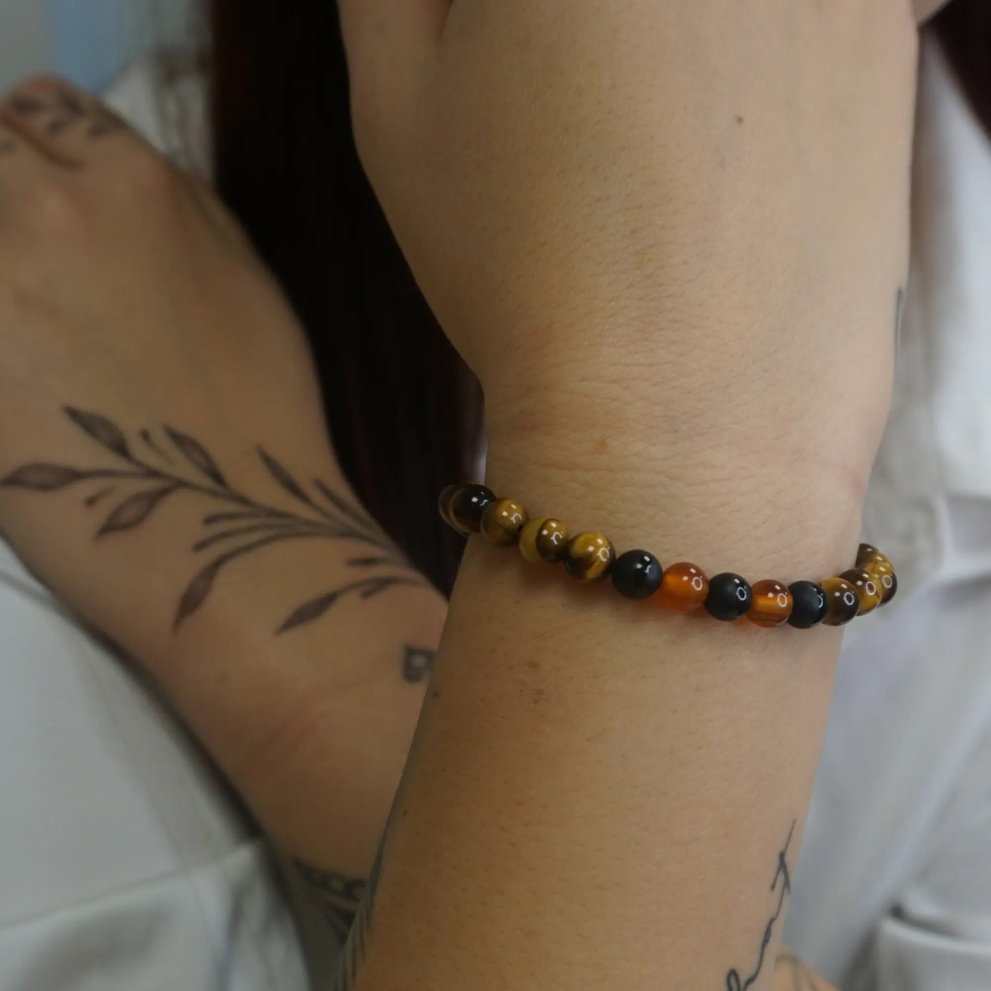 Perlenarmband Orenda – Kraft & Schutz