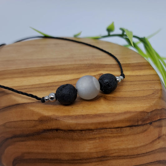 Heilsteinarmband "Mut zur Grenze" - Intuition & Selbstfürsorge