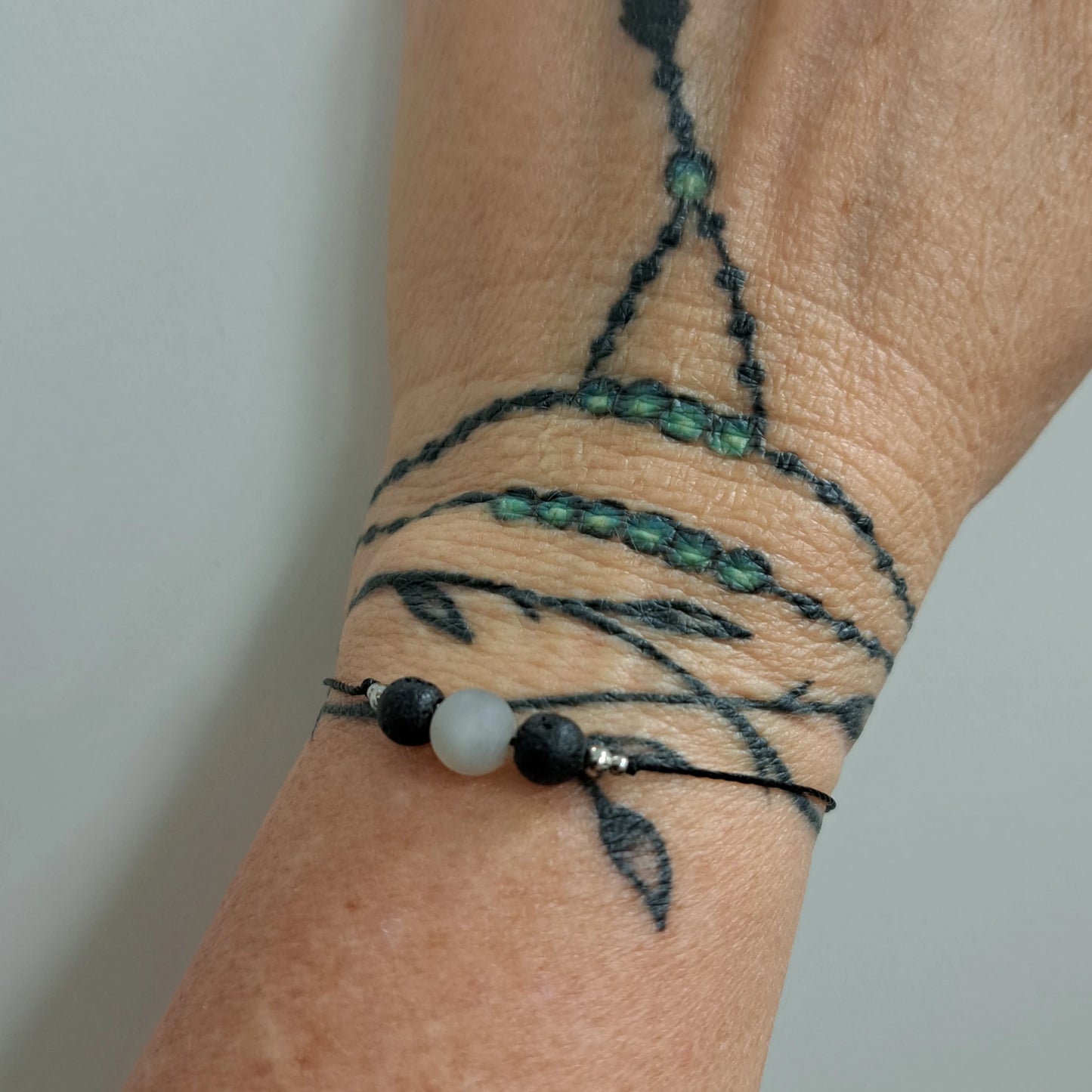 Heilsteinarmband "Mut zur Grenze" - Intuition & Selbstfürsorge